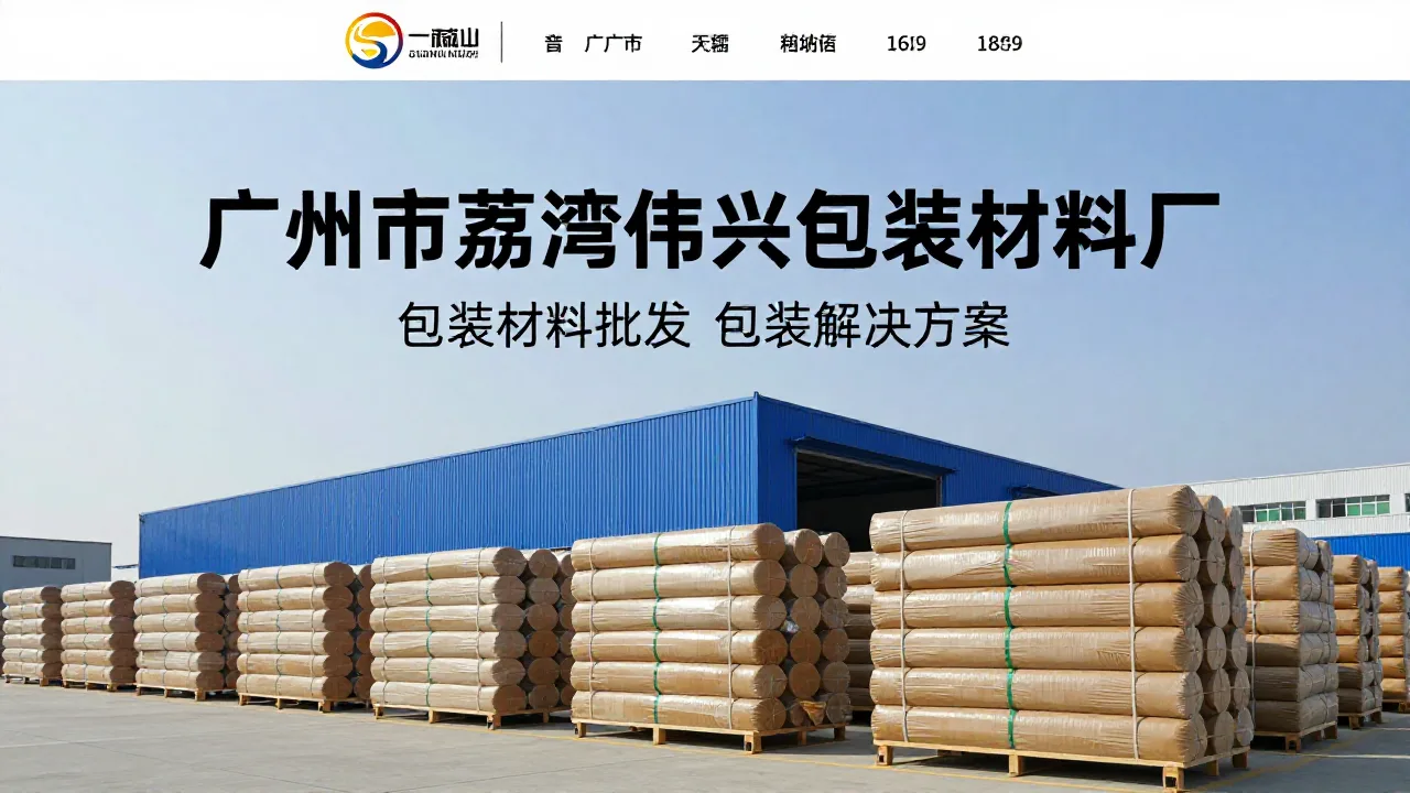 广州市荔湾区伟兴包装材料厂 首页主视觉